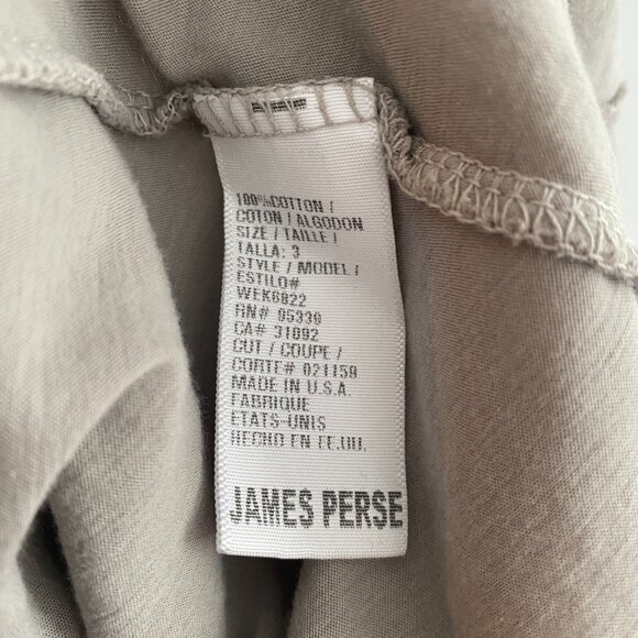 James Perse Long Fitted Taupe Jersey Dress, size 3. Fits like a M/L? - Picture 6 of 7